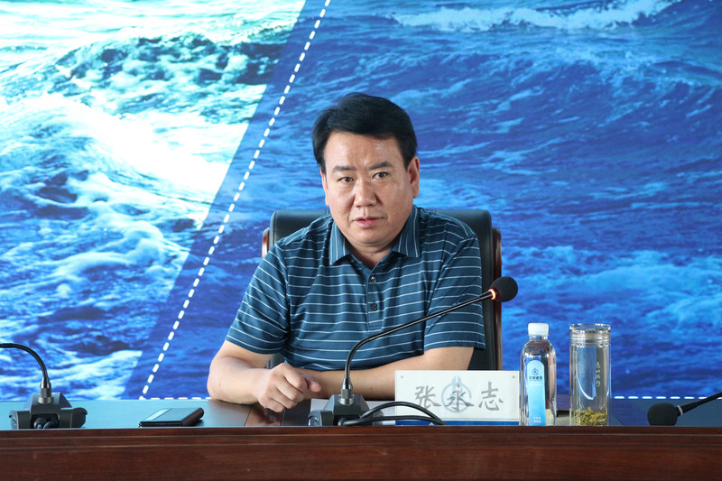 张永志从历史沿革,发展战略,转型升级等多方位多层次向新员工全面介绍